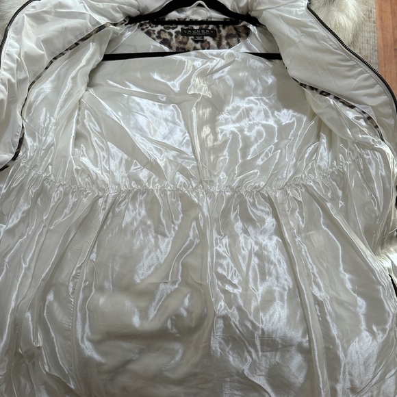 Laundry by Shelli Segal Women's Faux-Fur-Trim Hooded Puffer Coat size M - Picture 13 of 13